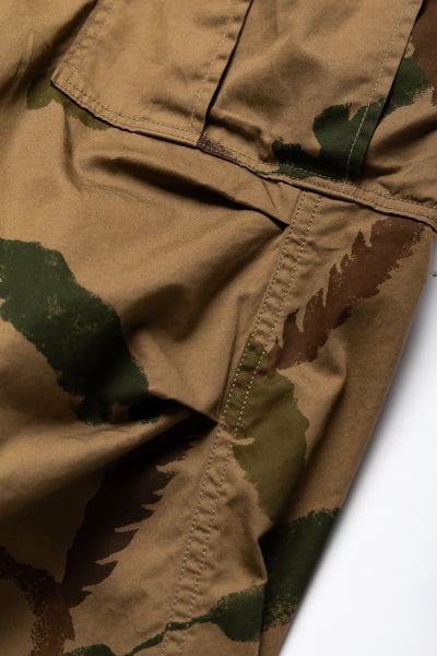 Combed Burberry FEATHER CAMO JUMBO Cargo Pants - Brown