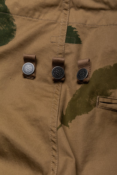 Combed Burberry FEATHER CAMO JUMBO Cargo Pants - Brown