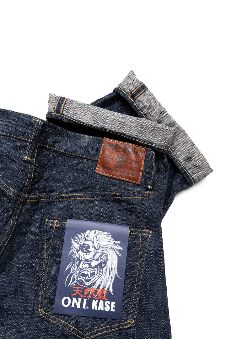 Oni Denim 822-ONI-KASE Super Wide Tapered 16oz Natural Indigo