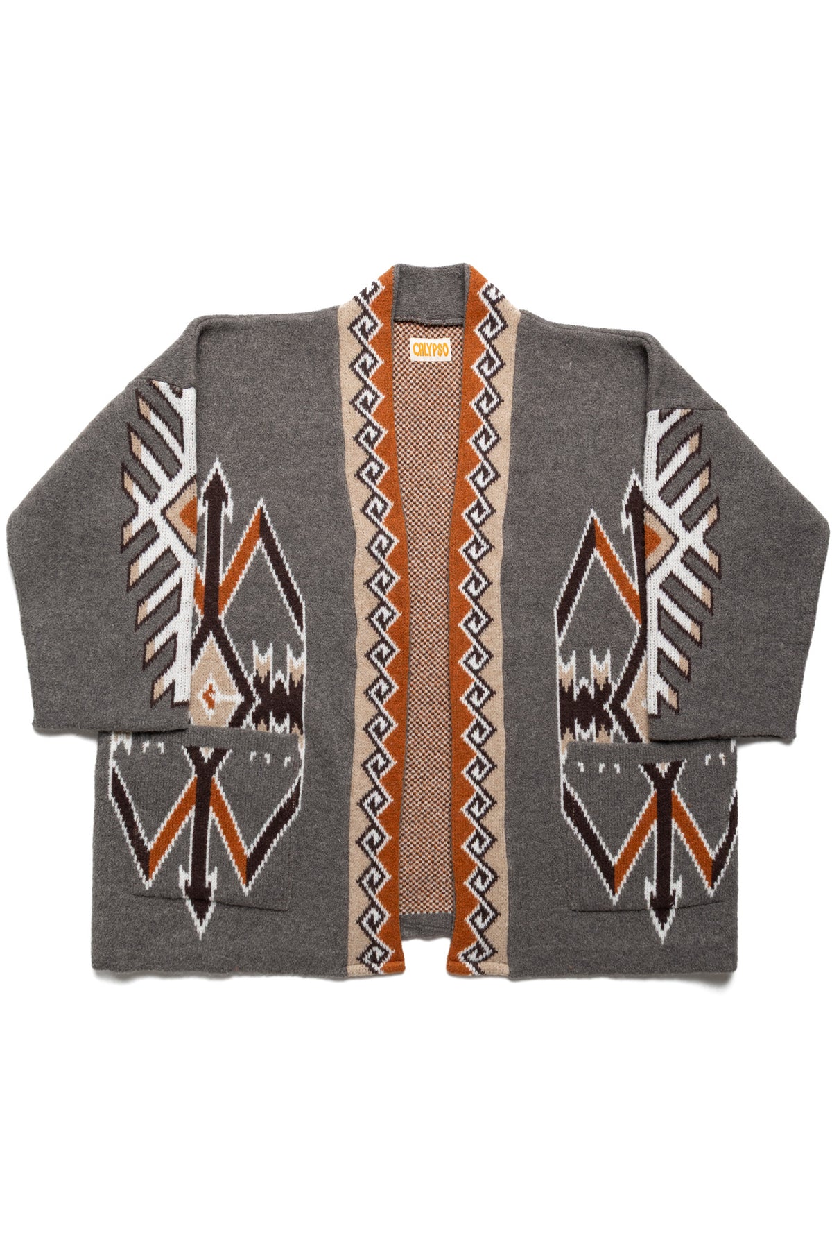 Navajo Robe CALYPSO Navajo Robe - Grey – BLUE IN GREEN SOHO