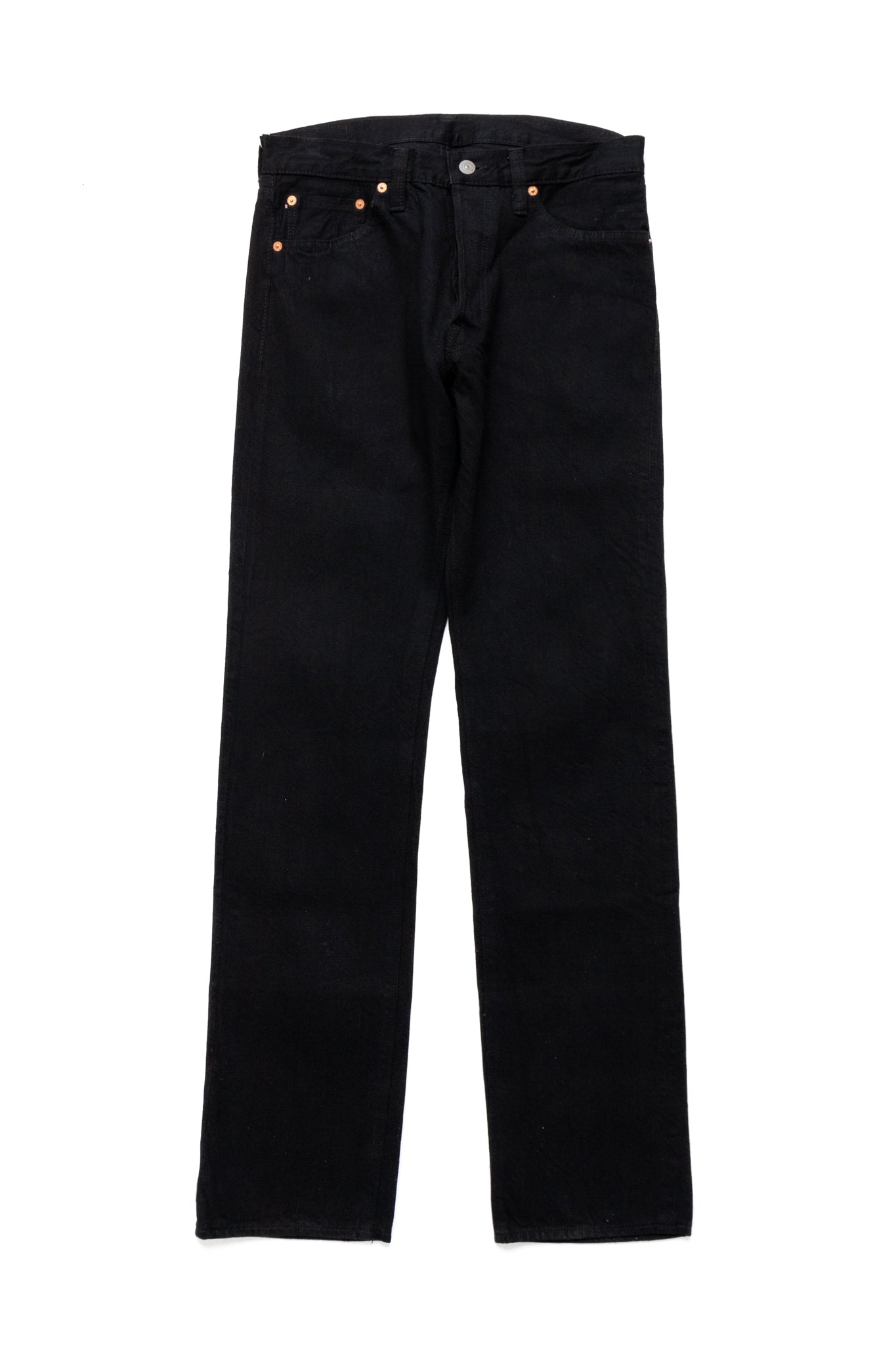 13oz Black Denim TYPE-lll Model Slim Fit