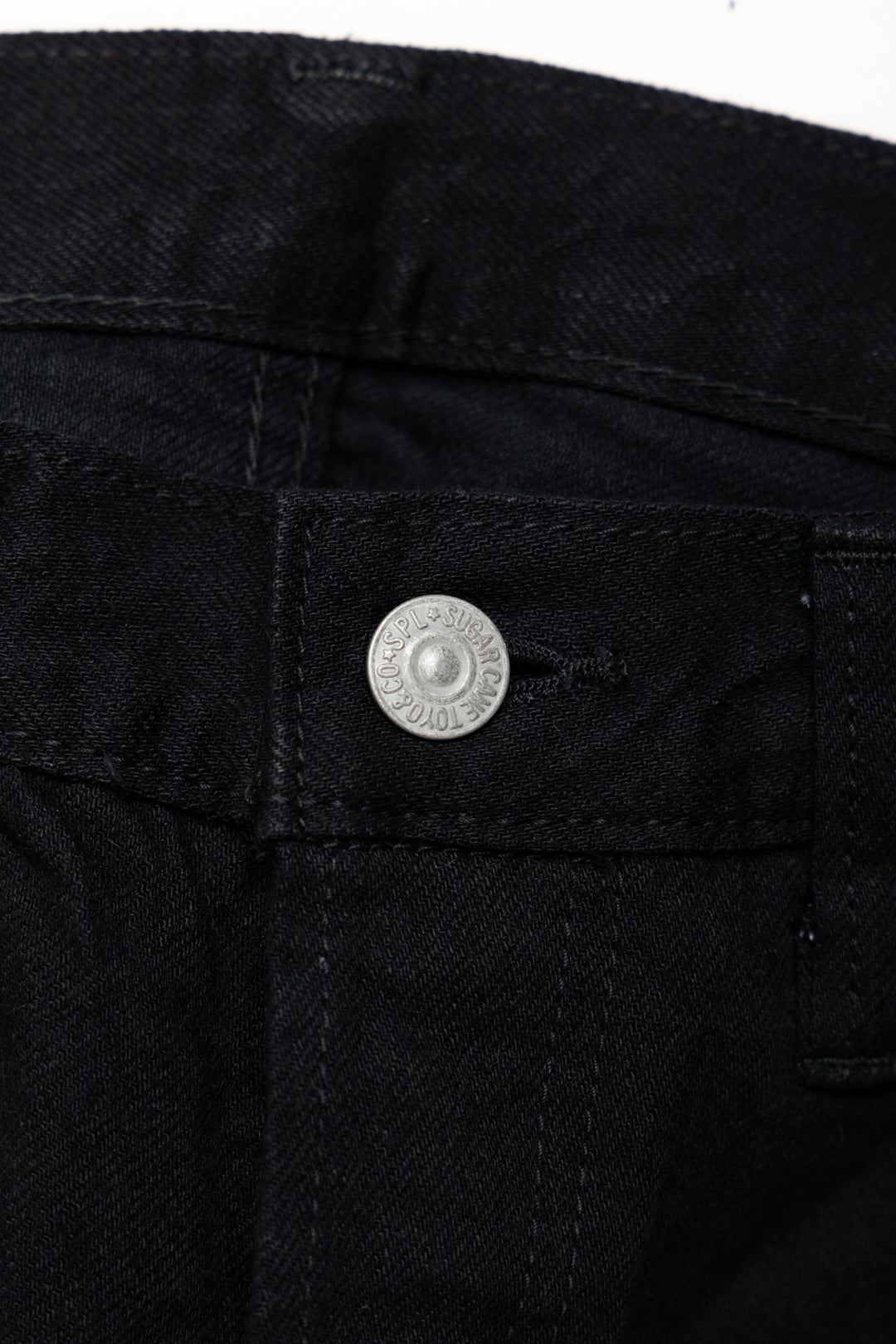 Sugar Cane 13oz Black Denim TYPE-lll Model Slim Fit – BLUE IN