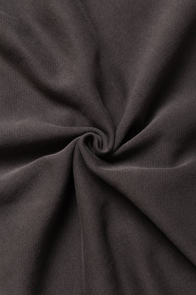 Raw Cropped Cardigan - Vintage Black