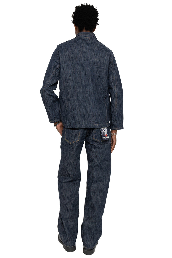 Oni Denim 200-ONI-KASE Wide Straight 16oz Natural Indigo ONIKASE