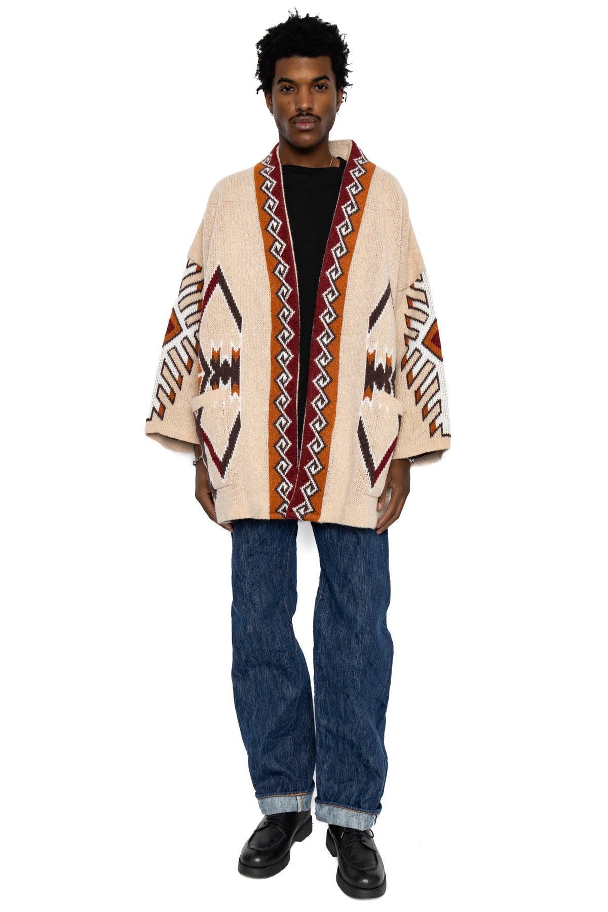 Navajo Robe CALYPSO Navajo Robe - Light Brown – BLUE IN GREEN SOHO