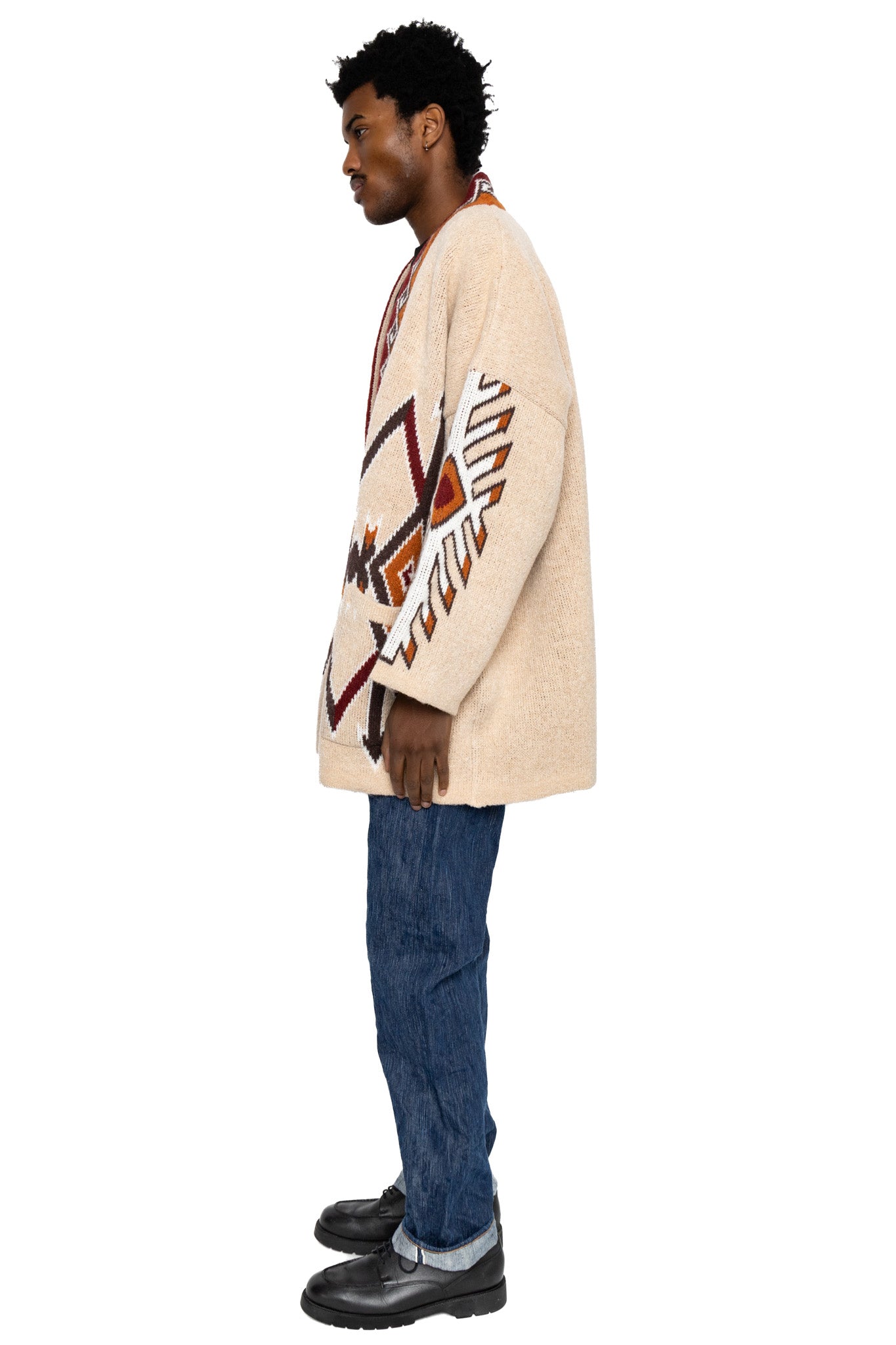 Navajo Robe CALYPSO Navajo Robe - Light Brown – BLUE IN GREEN SOHO