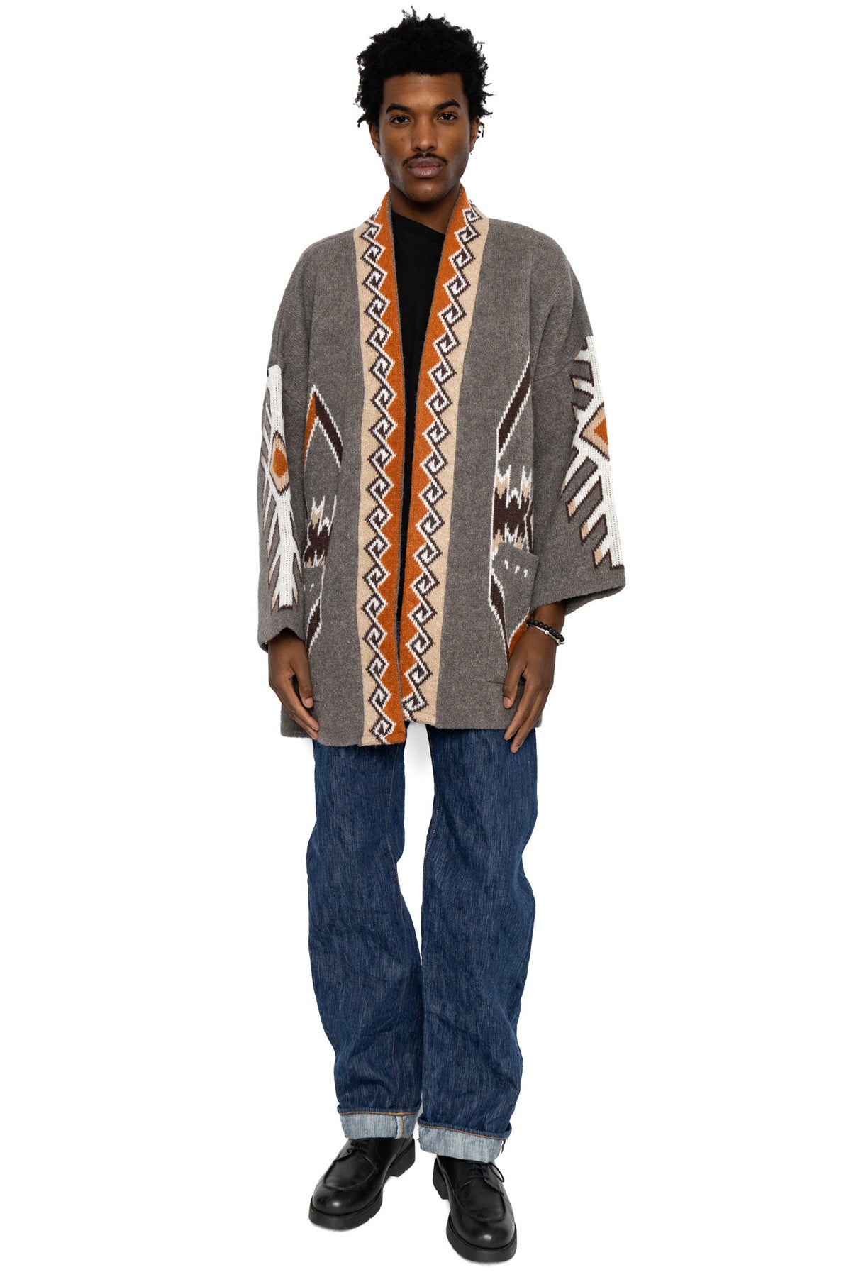 Navajo Robe CALYPSO Navajo Robe - Grey – BLUE IN GREEN SOHO