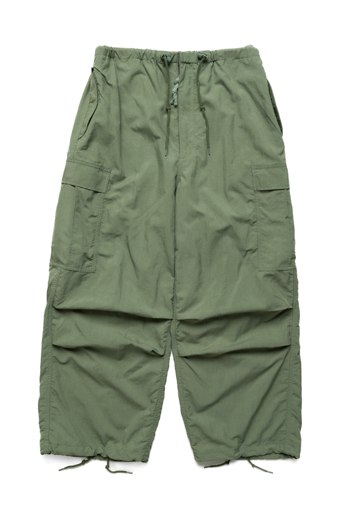 無料発送 Over MIL Pants Olive - Oxford Nylon Pockets 6 パンツ