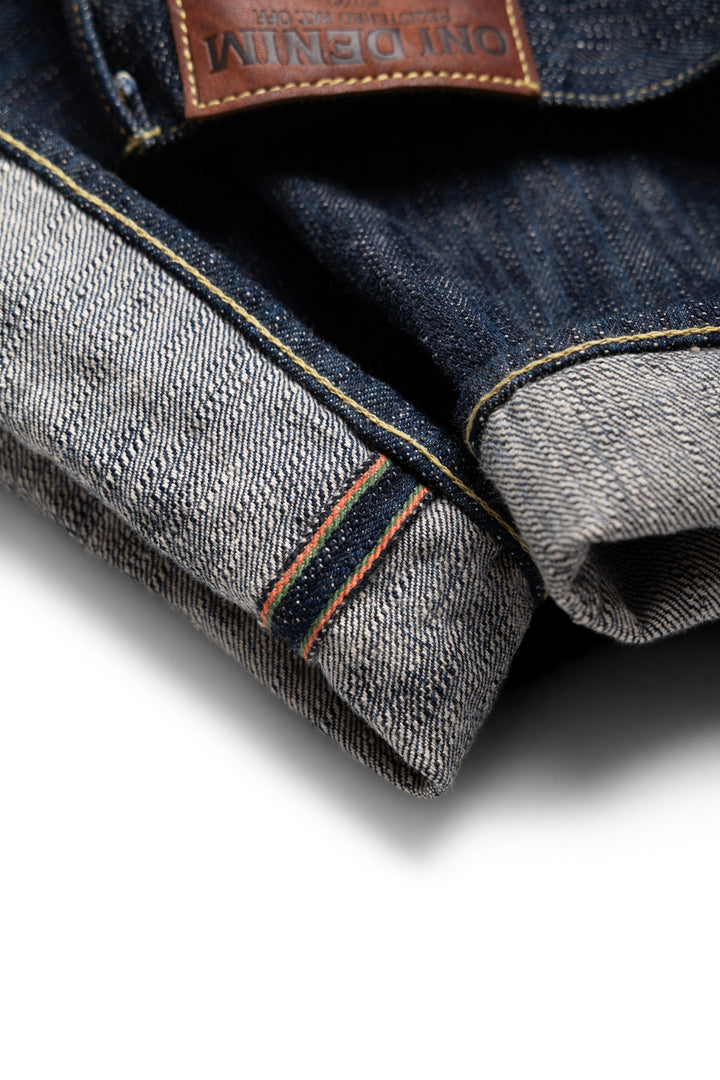 Oni Denim 200-ONI-KASE Wide Straight 16oz Natural Indigo ONIKASE