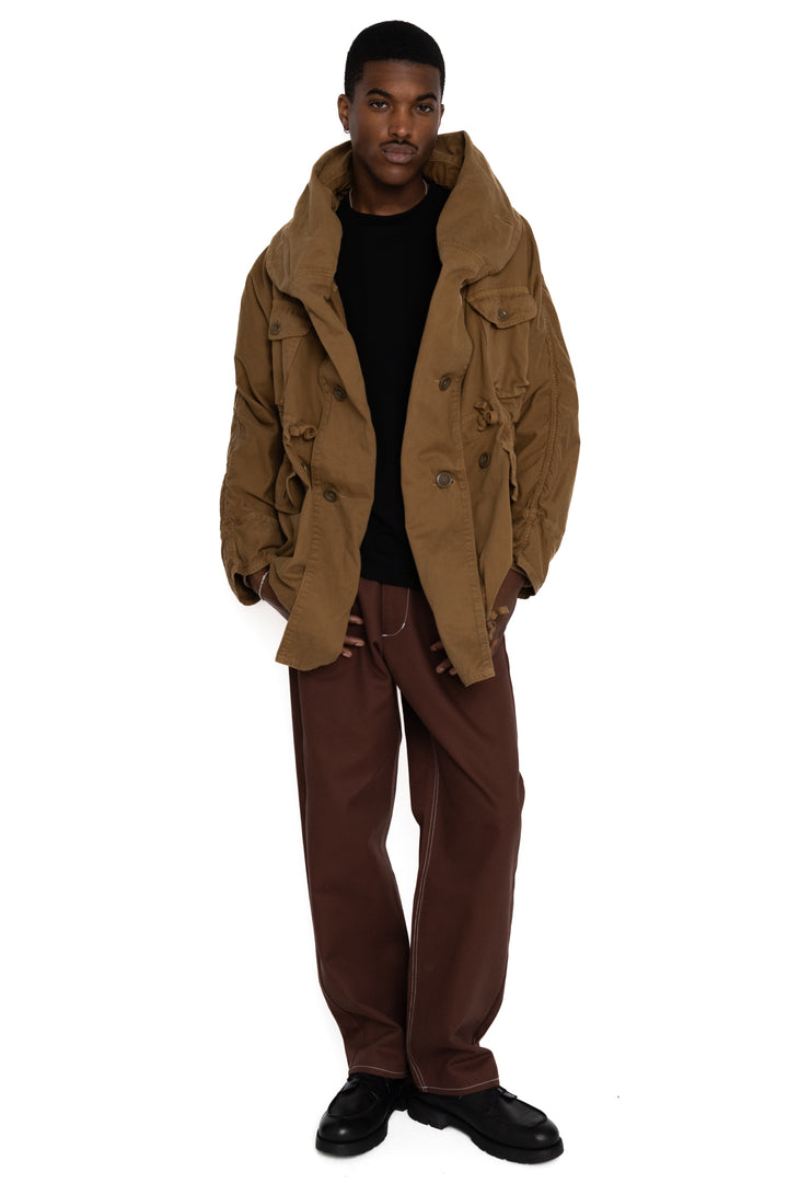 KAPITAL リングコート　キャメル Kapital Katsuragi Cotton Ring Coat - Gold – BLUE IN GREEN SOHO