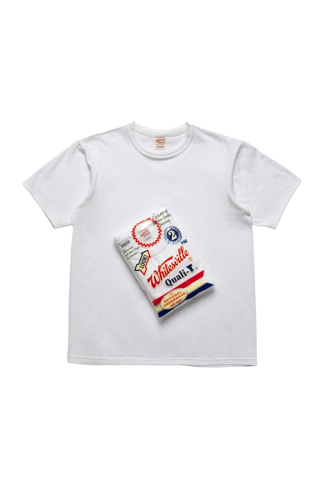 ovy W double vintage set tee 白 Whitesville 2 Pack Tee - Off White – BLUE IN GREEN SOHO