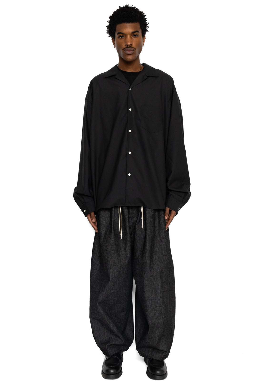 Sillage Circular Pants Denim One Wash - Black – BLUE IN GREEN SOHO