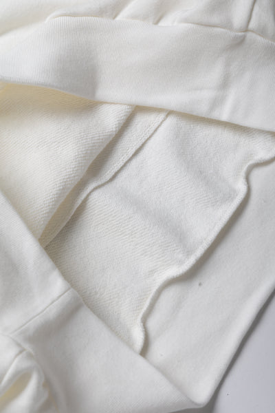 ECO SWT Knit COOKIE Pocket Crew SWT (PECKISH Little Bear&Harmony) - White