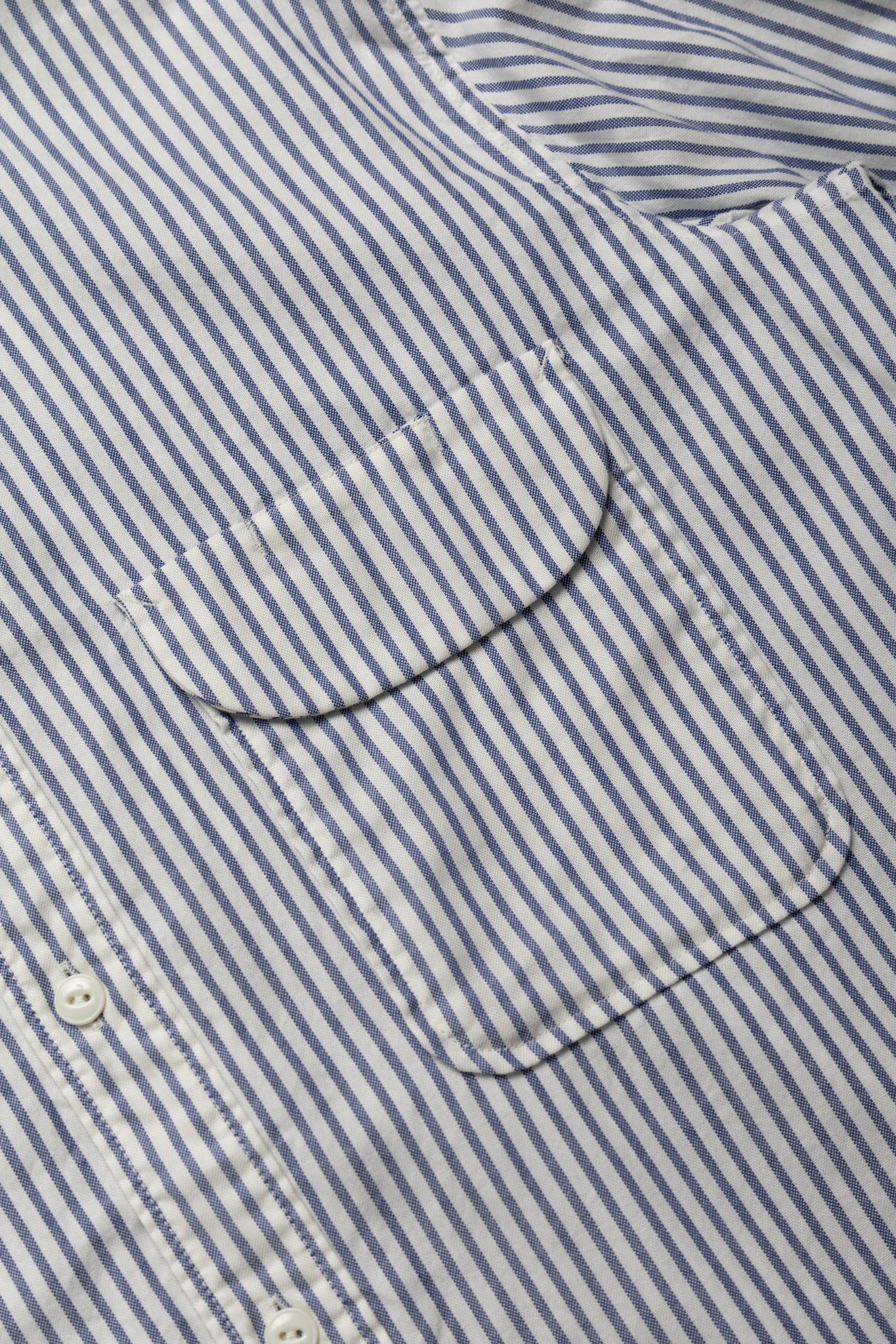 OX Stripe CLIP Shirt - Blue