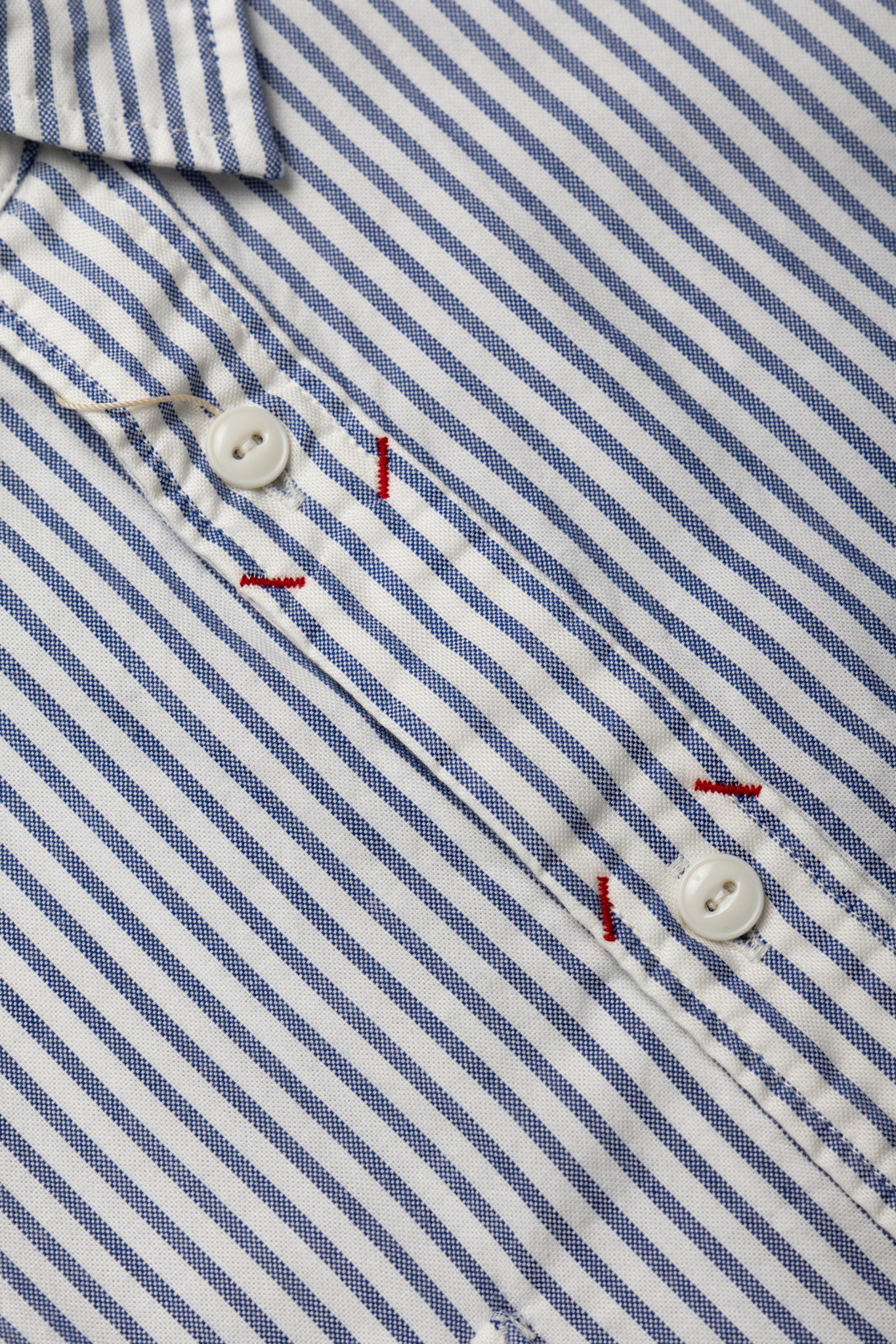 OX Stripe CLIP Shirt - Blue
