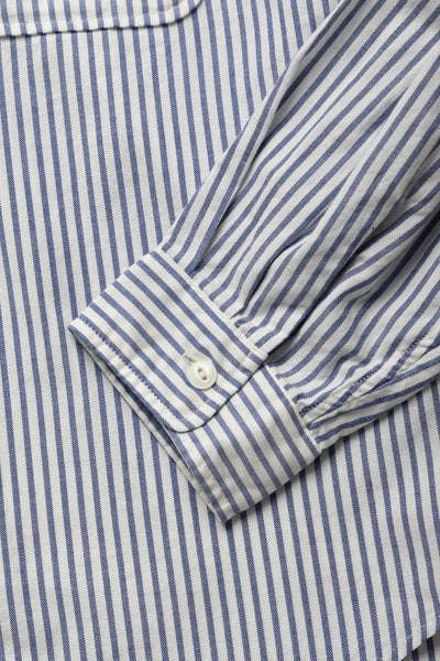 OX Stripe CLIP Shirt - Blue