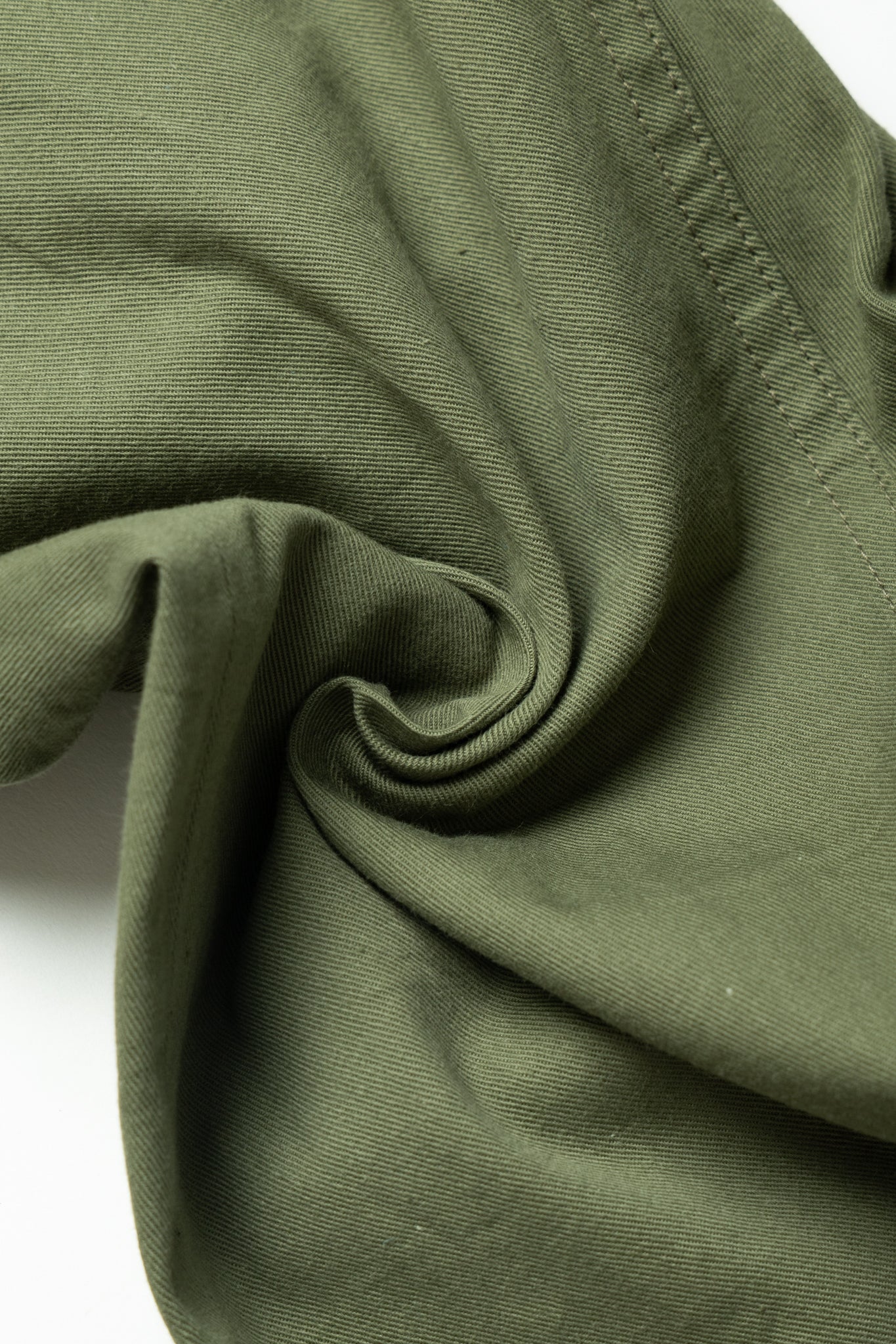 737-SVC-LOL 9.5oz Selvedge Chino Trousers - Light Olive