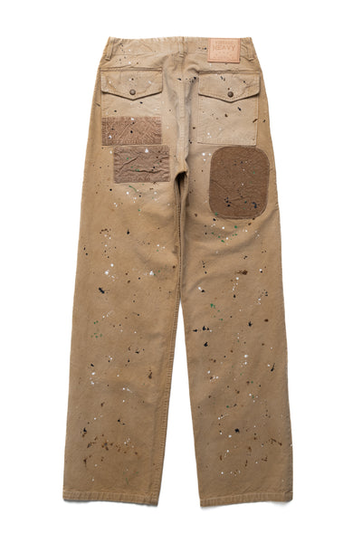 Twill Painted Patchwerk - Beige
