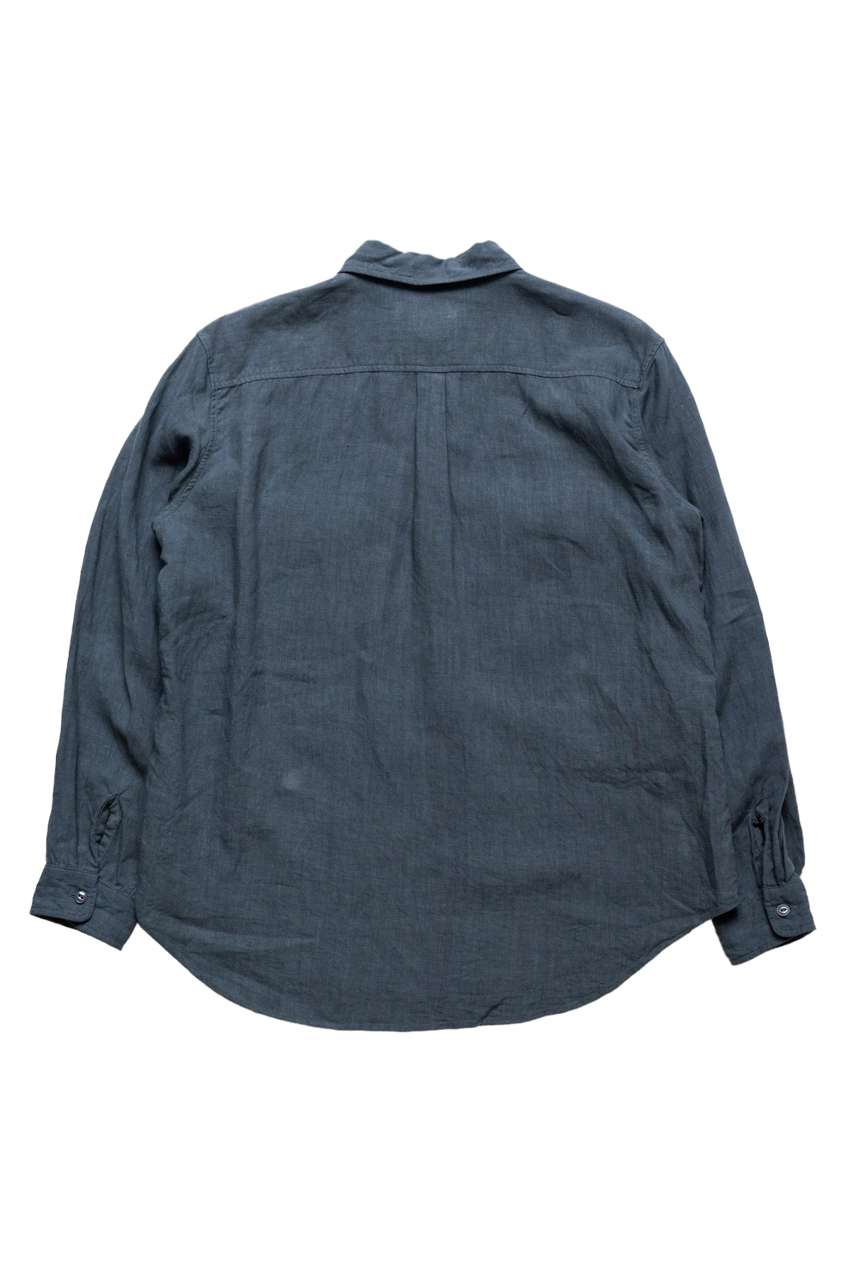 Linen CLIP Shirt - Blue Grey