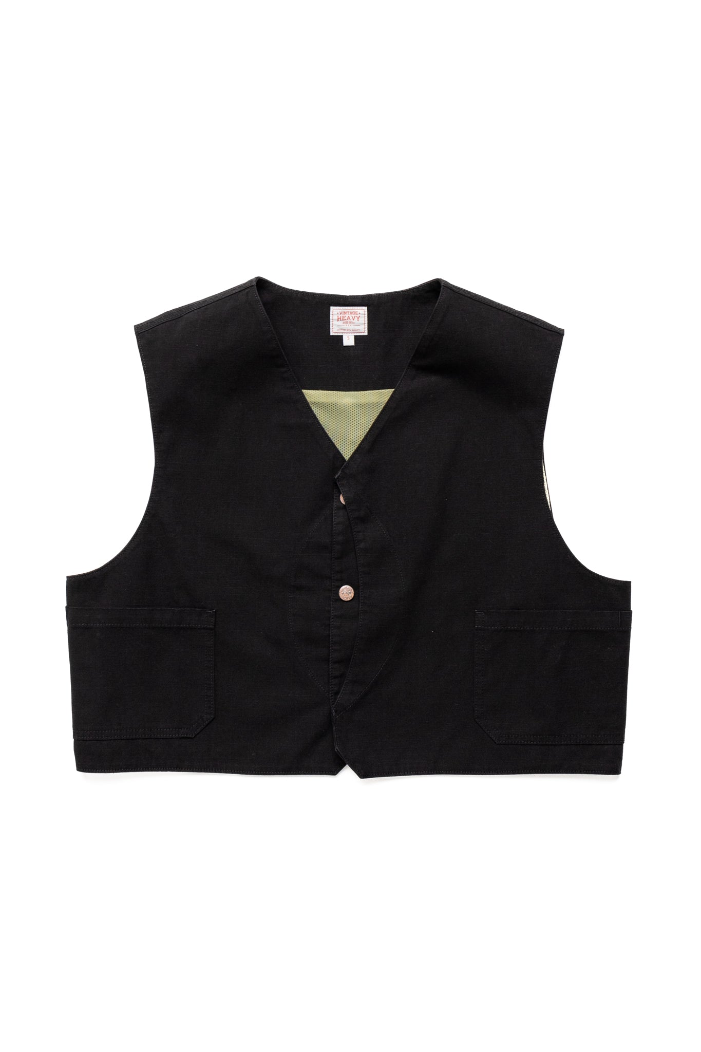 Ripstop Vest - Black