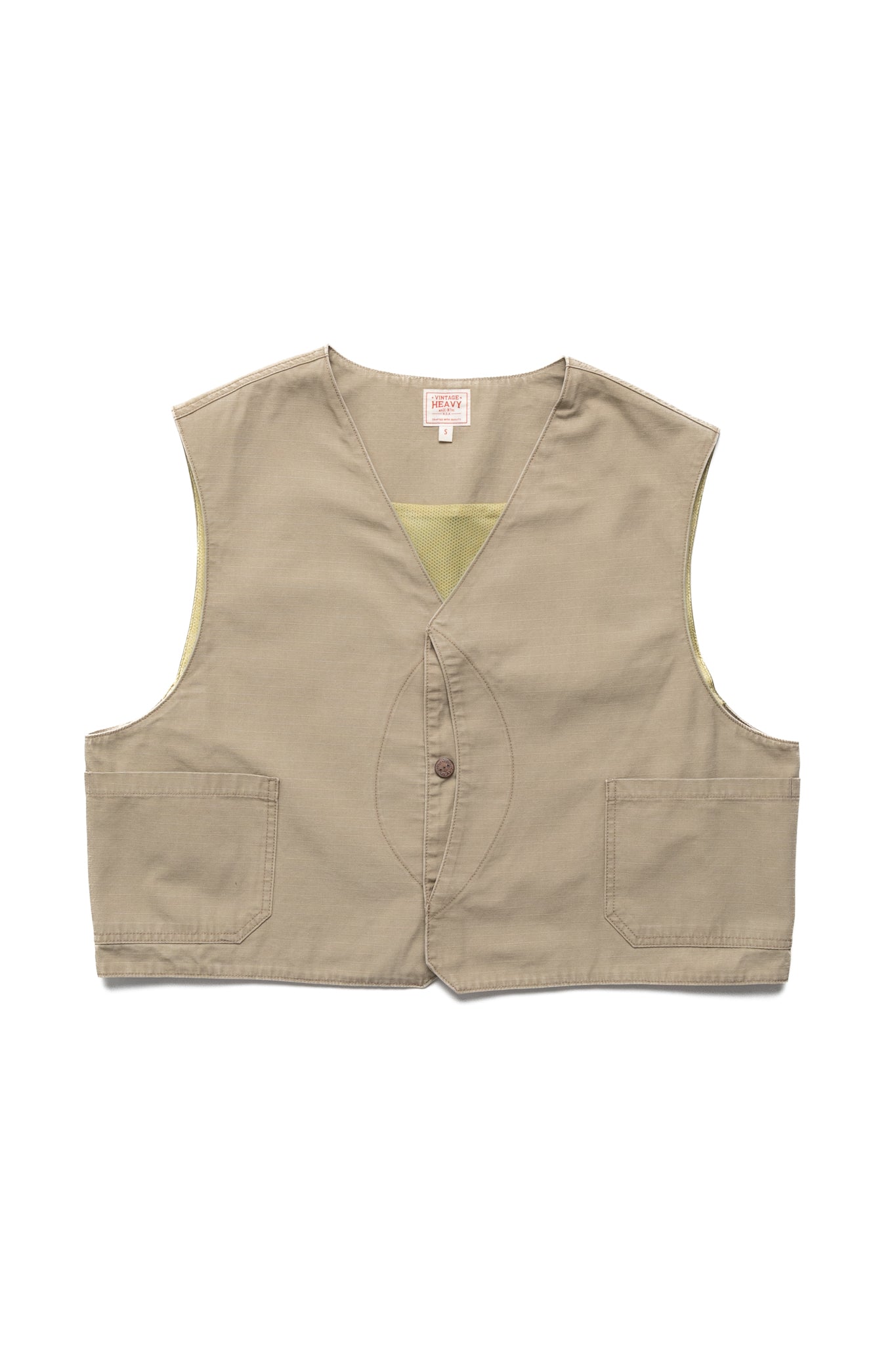 Ripstop Vest - Khaki