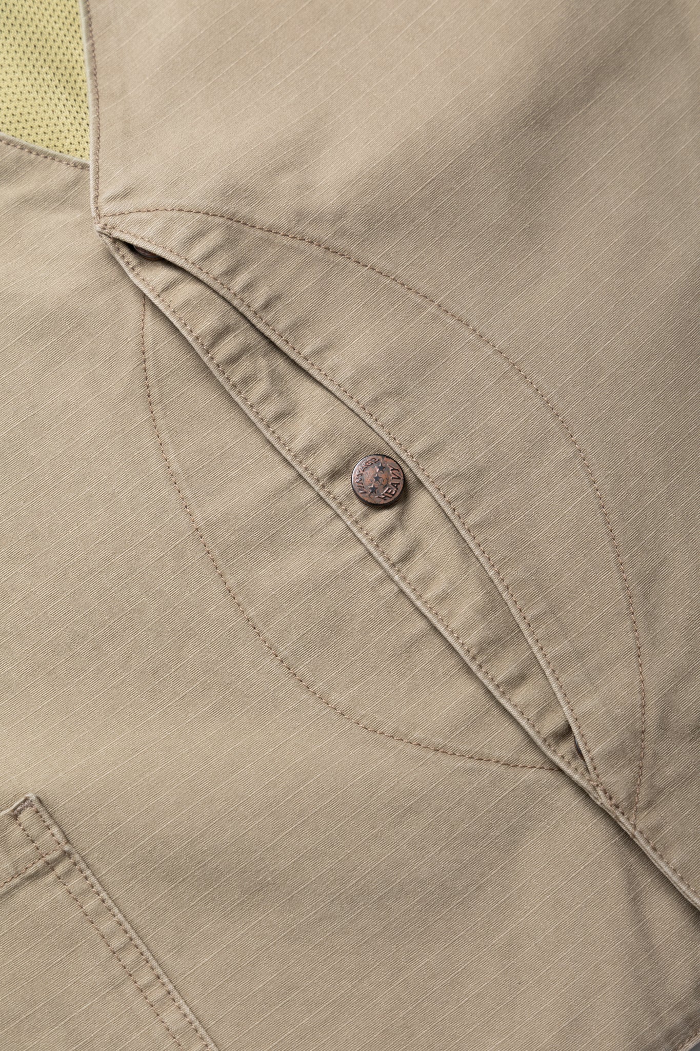 Ripstop Vest - Khaki