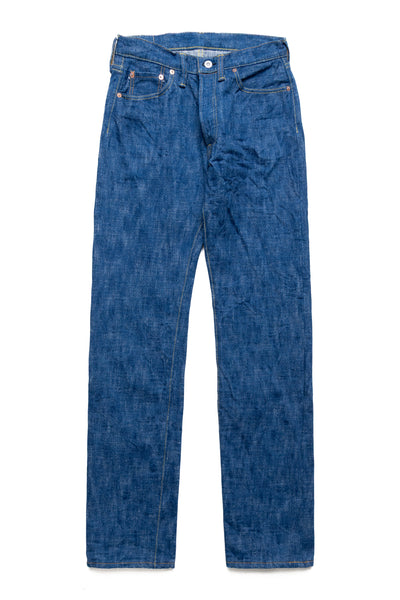 S710XX17oz-SLB "MURAKUMO" 17oz Slub Mid Rise Slim Straight