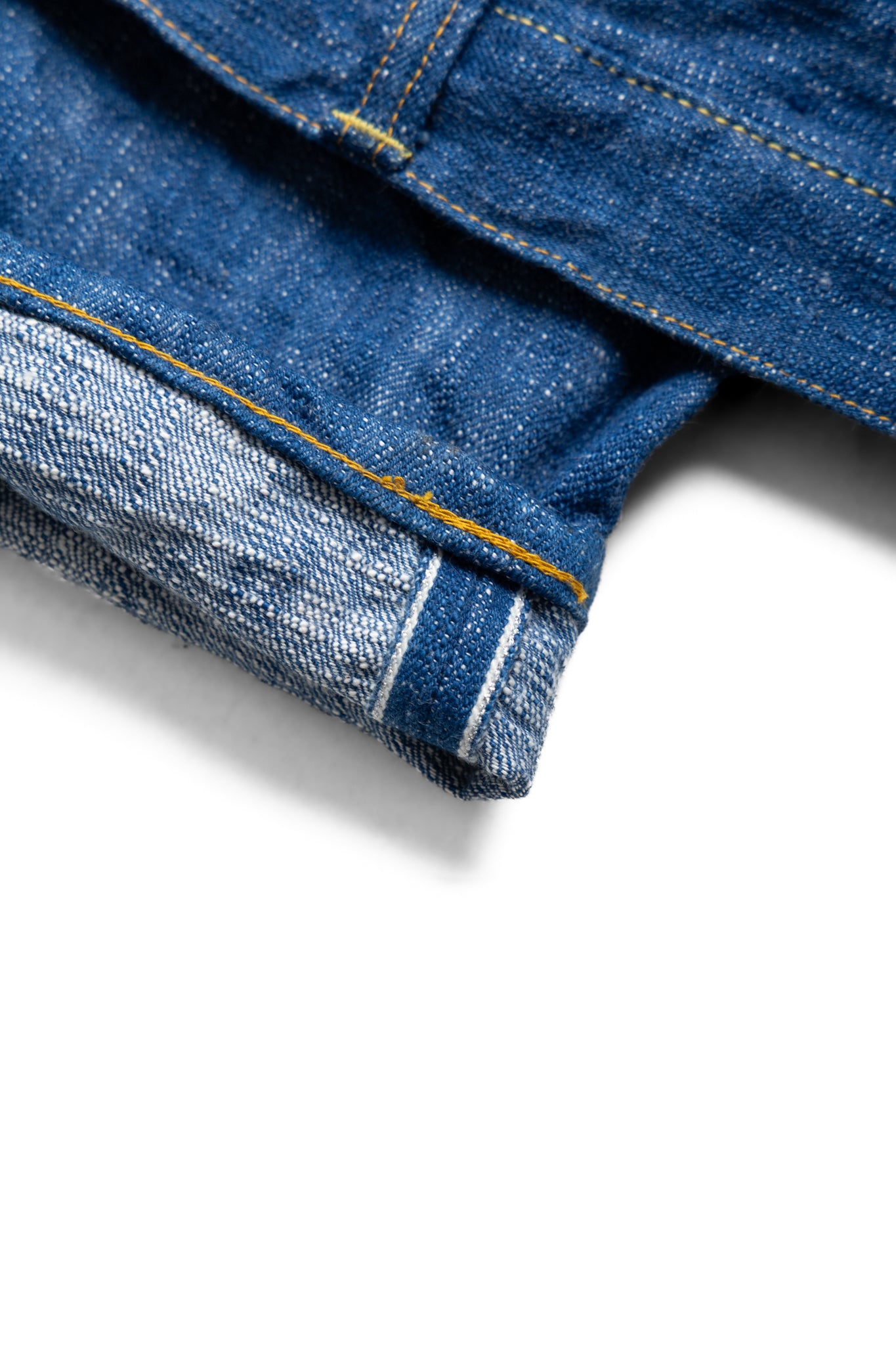 S710XX17oz-SLB "MURAKUMO" 17oz Slub Mid Rise Slim Straight