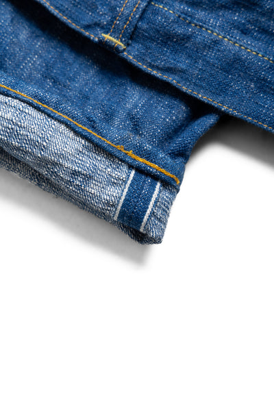 S710XX17oz-SLB "MURAKUMO" 17oz Slub Mid Rise Slim Straight