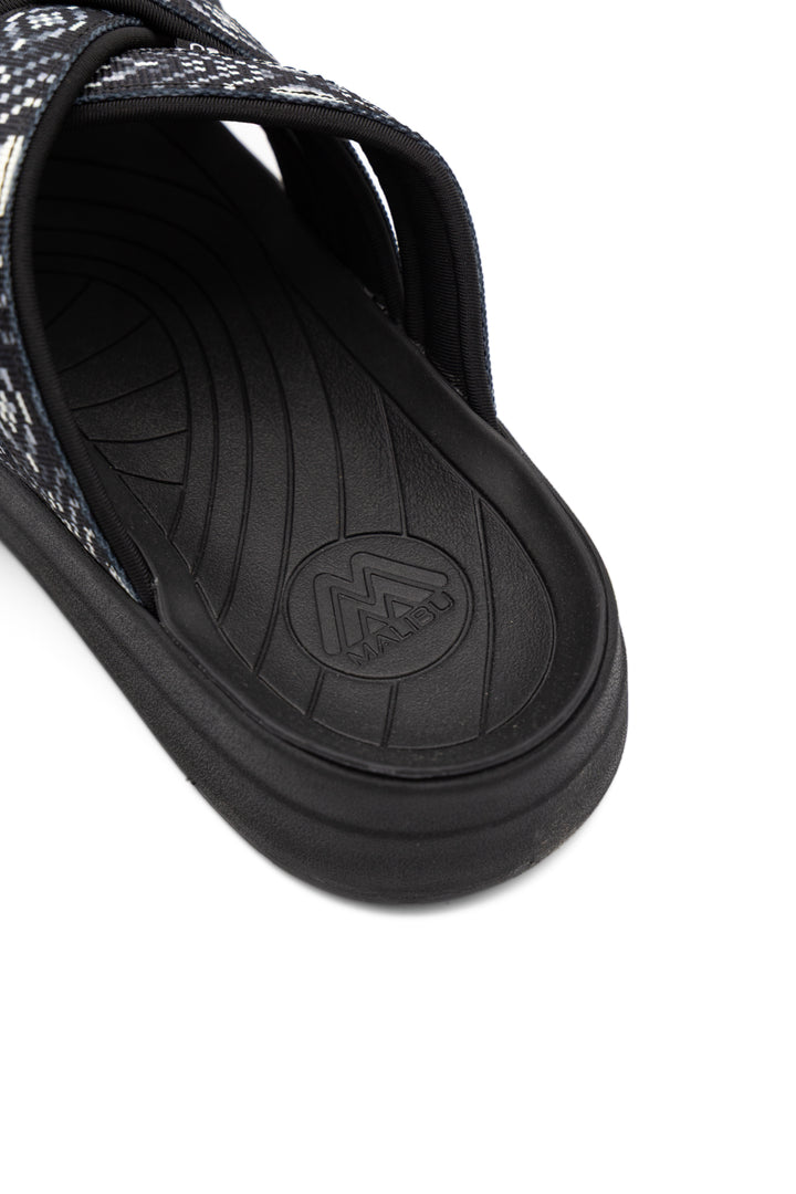 Malibu Sandals Zuma LX Recycled Poly/Cork - Black Native  display picture 1