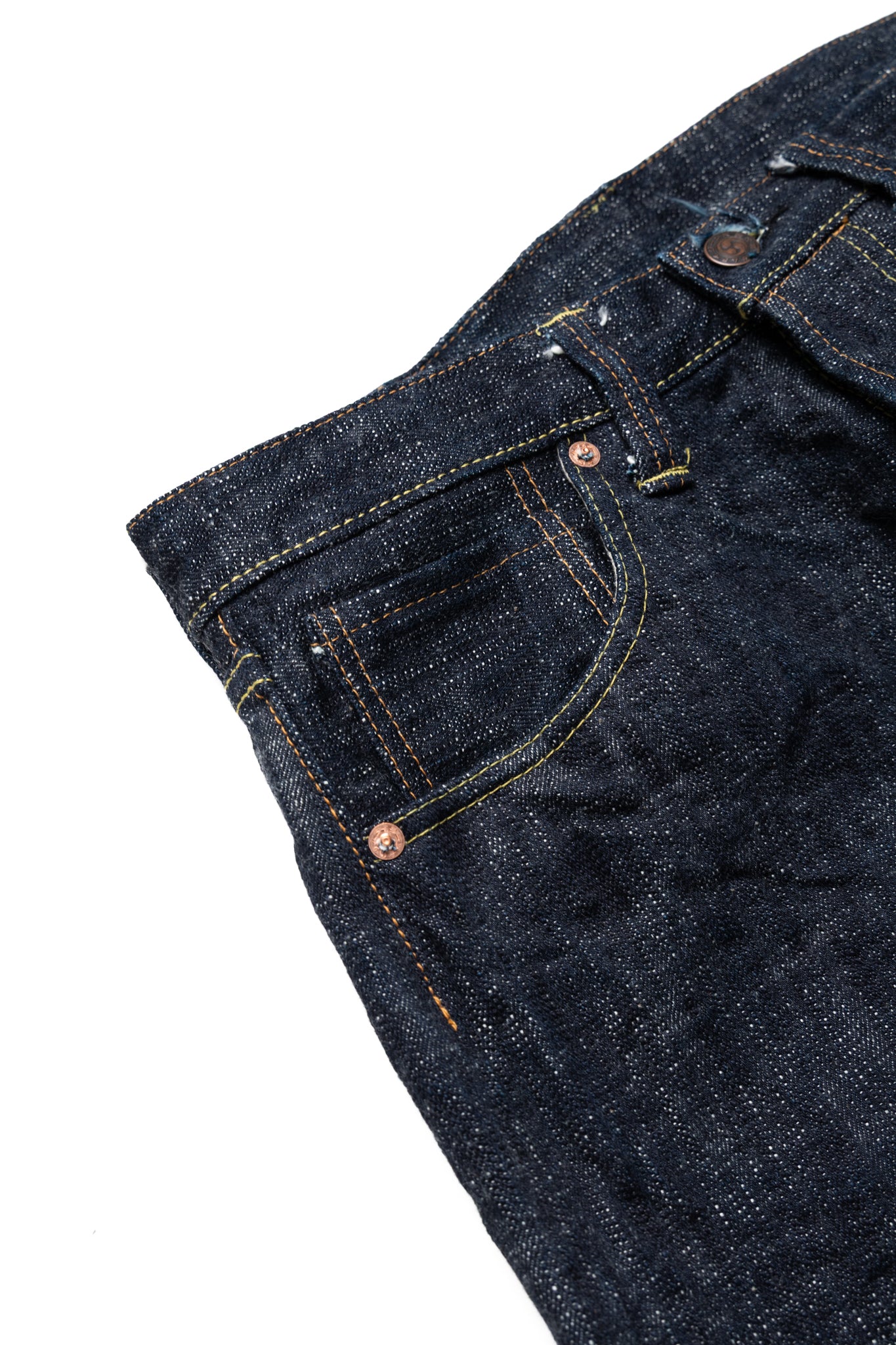 "MURASAME" S3000XX17oz-SDS 17oz Slub High Rise Relax Straight Fit