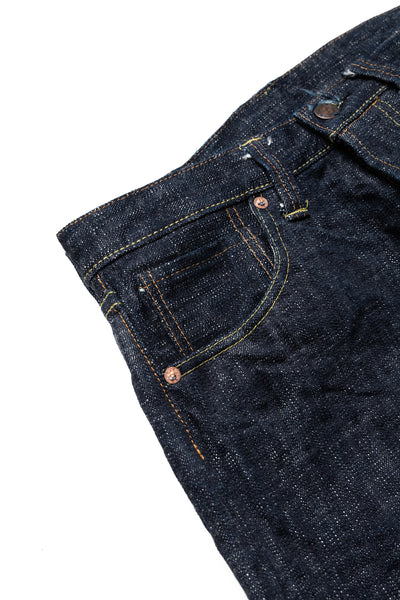 "MURASAME" S3000XX17oz-SDS 17oz Slub High Rise Relax Straight Fit