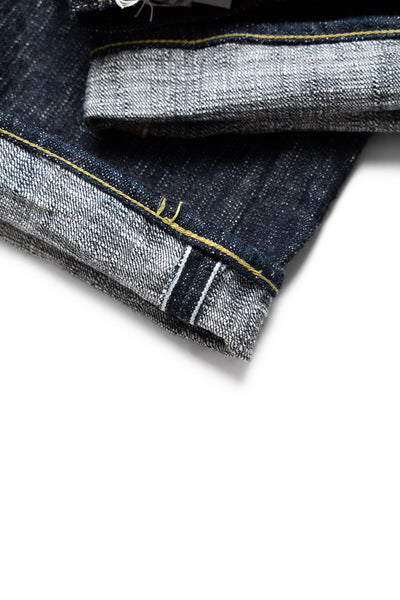 "MURASAME" S3000XX17oz-SDS 17oz Slub High Rise Relax Straight Fit
