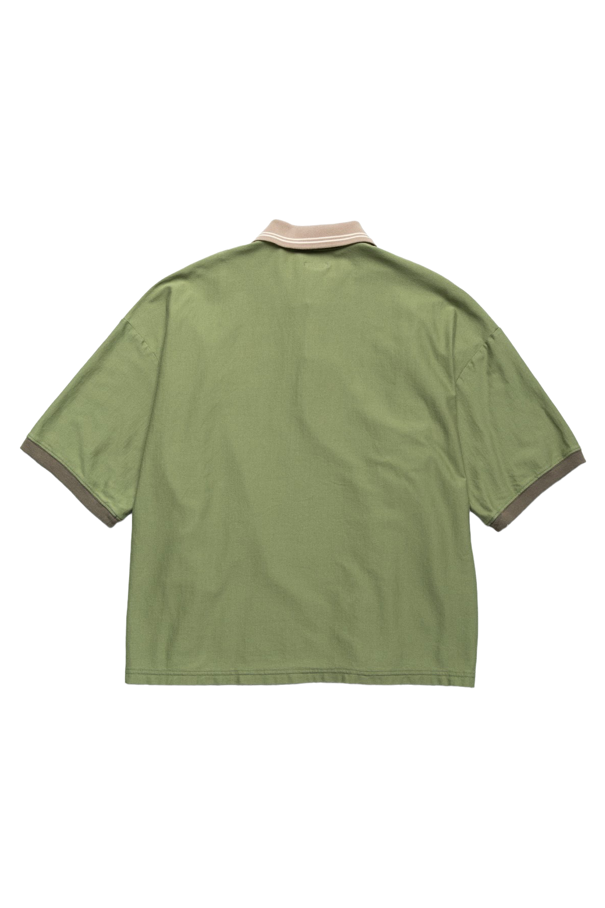 TEQUILA Jacquard Jersey BOX Polo - Green