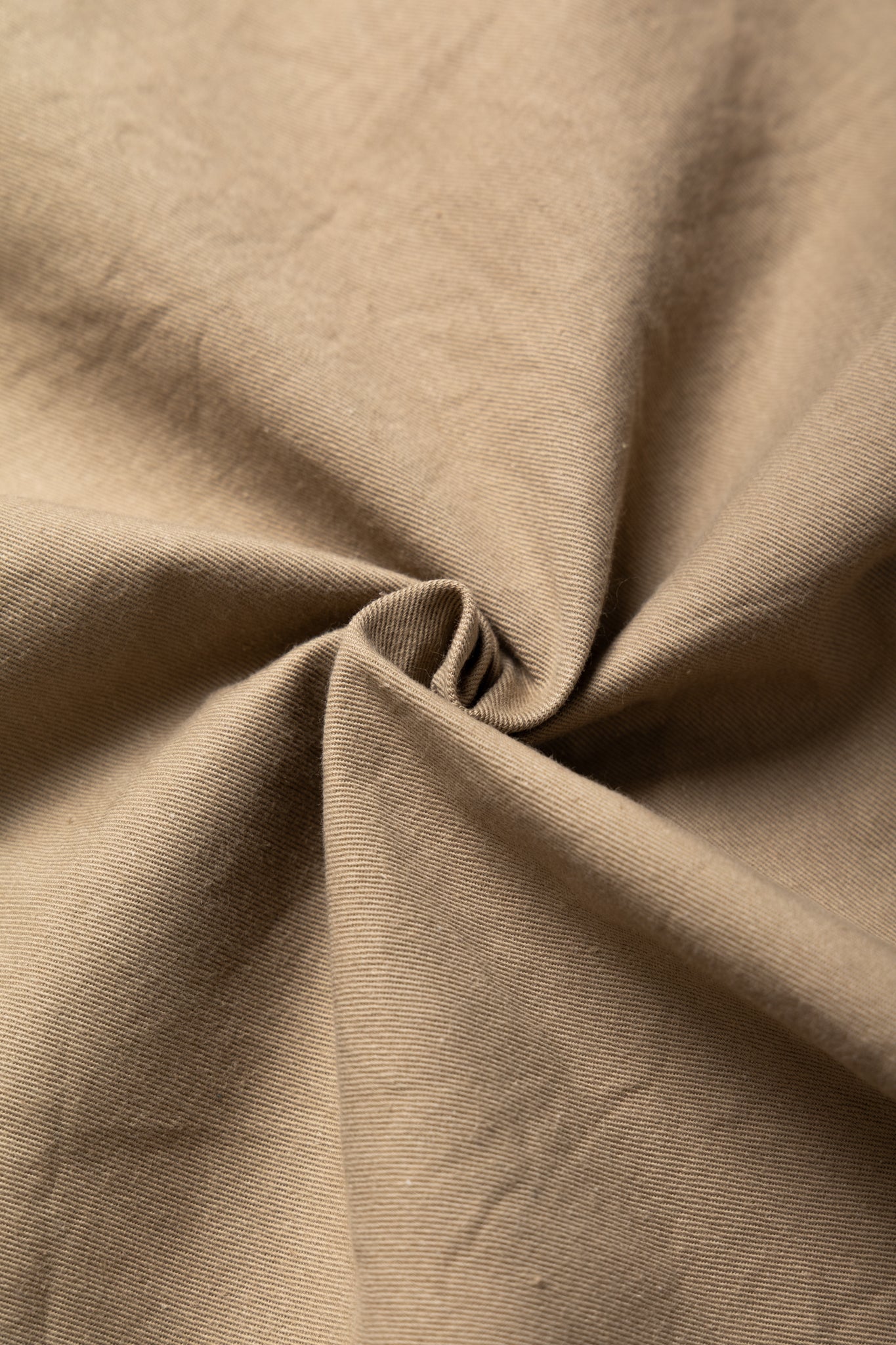 03501-SVC-KHB 9.5oz Selvedge Chino Coverall - Khaki Beige
