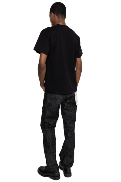 1101BK Straight Black Selvedge Denim