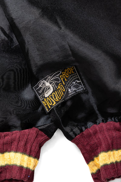 Sheer Pearl Mosquito Guard Souvenir JKT (RAVEN & SKULL) - Black