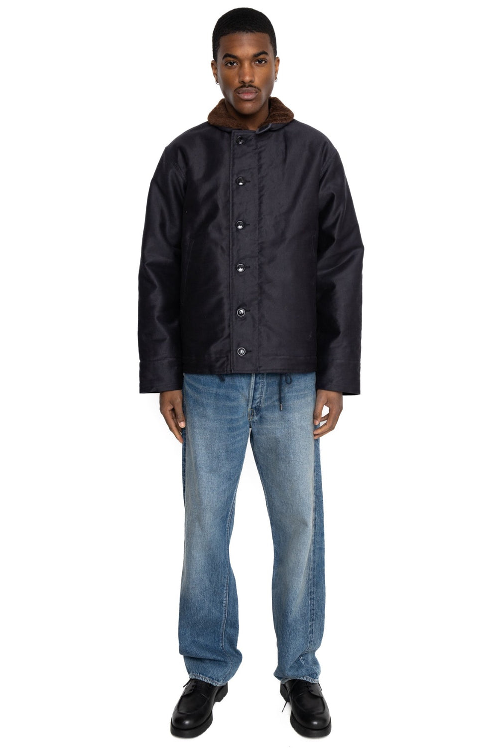 ディル　Ssz buzz rickson’s wep black 38 Buzz Rickson WWII Model 13.6oz Denim Jacket - Black