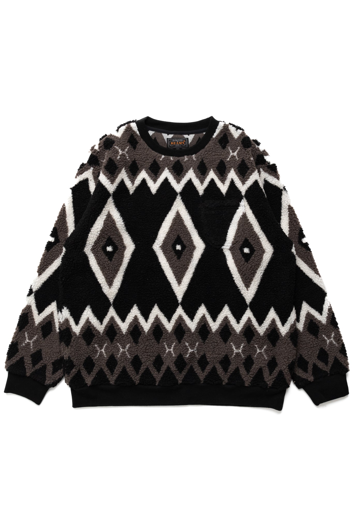 Crew Boa Jacquard - Black