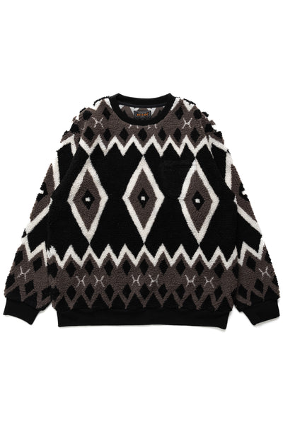 Crew Boa Jacquard - Black