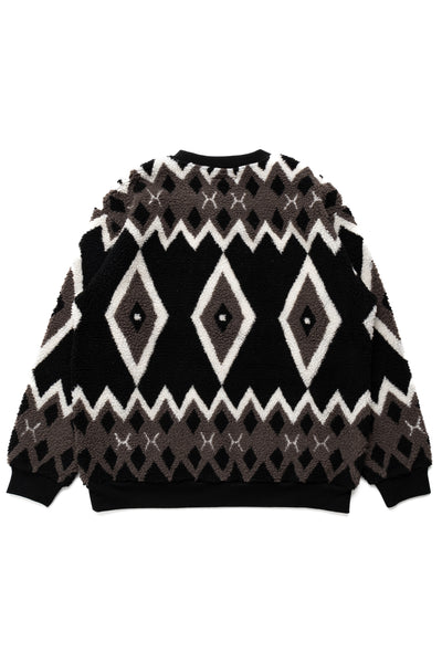 Crew Boa Jacquard - Black