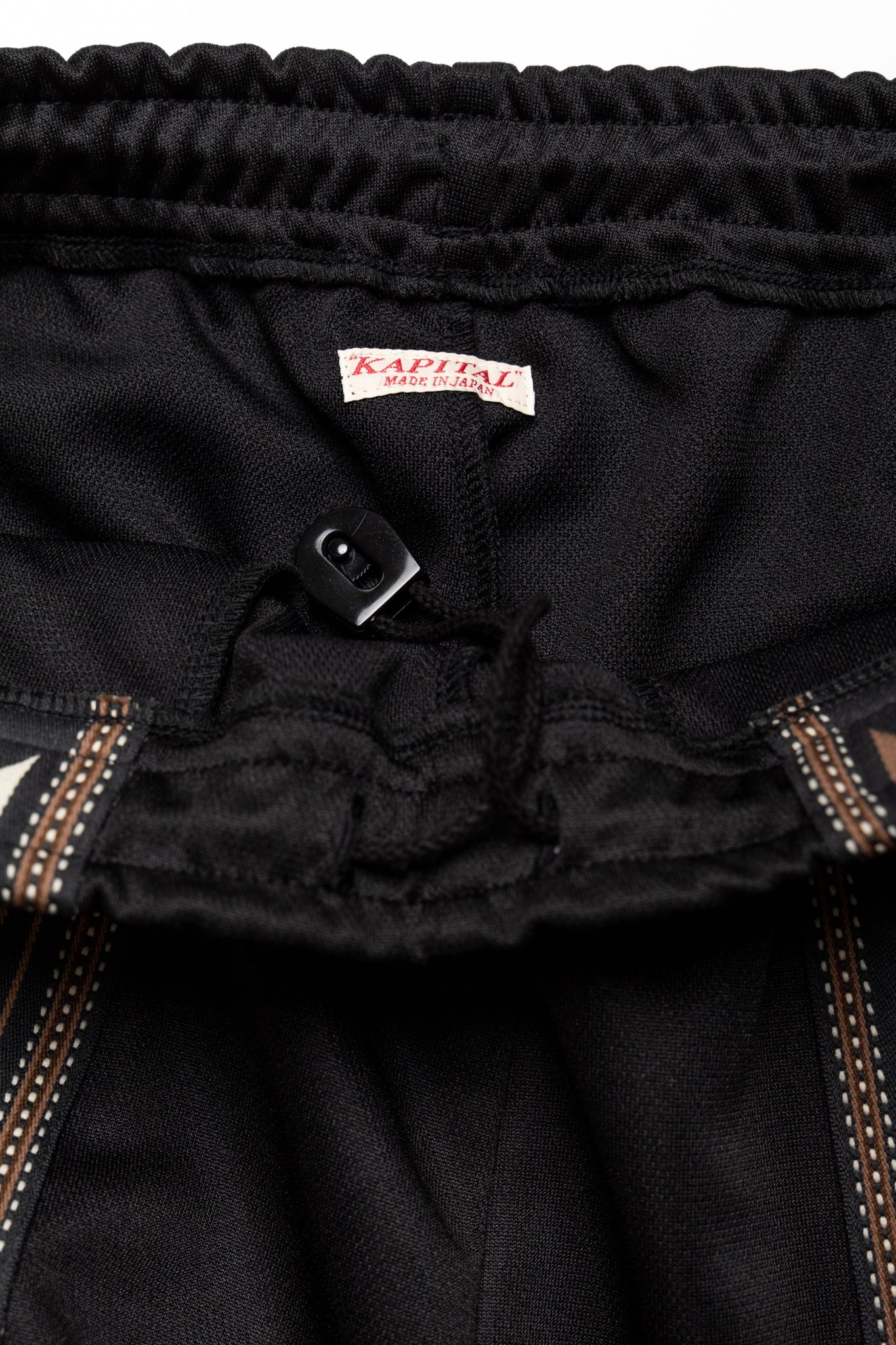 Smooth Jersey KOCHI & ZEPHYR Straight Pants (Front Line) - Black