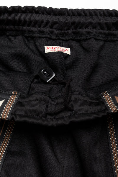 Smooth Jersey KOCHI & ZEPHYR Straight Pants (Front Line) - Black