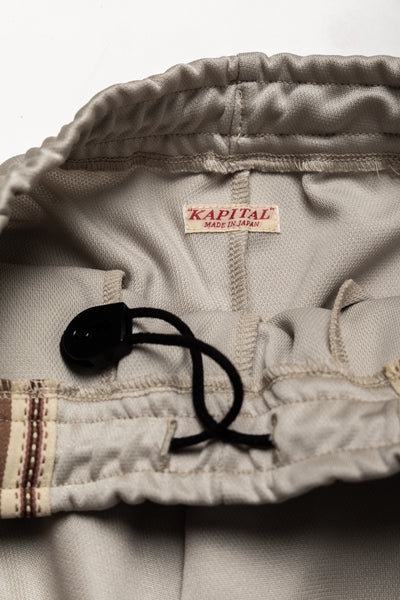 Smooth Jersey KOCHI & ZEPHYR Straight Pants (Front Line) - Beige