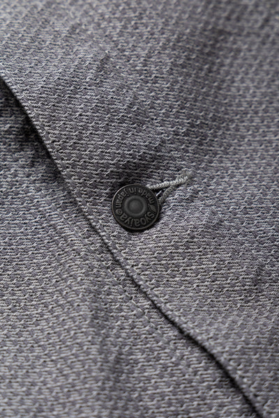 Sashiko Type 3 Jacket - Heather Grey x Black