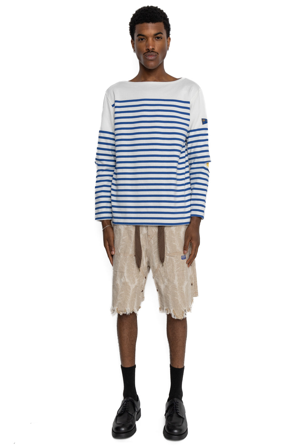 12oz MAGPIE Denim W-Knee EASY Shorts