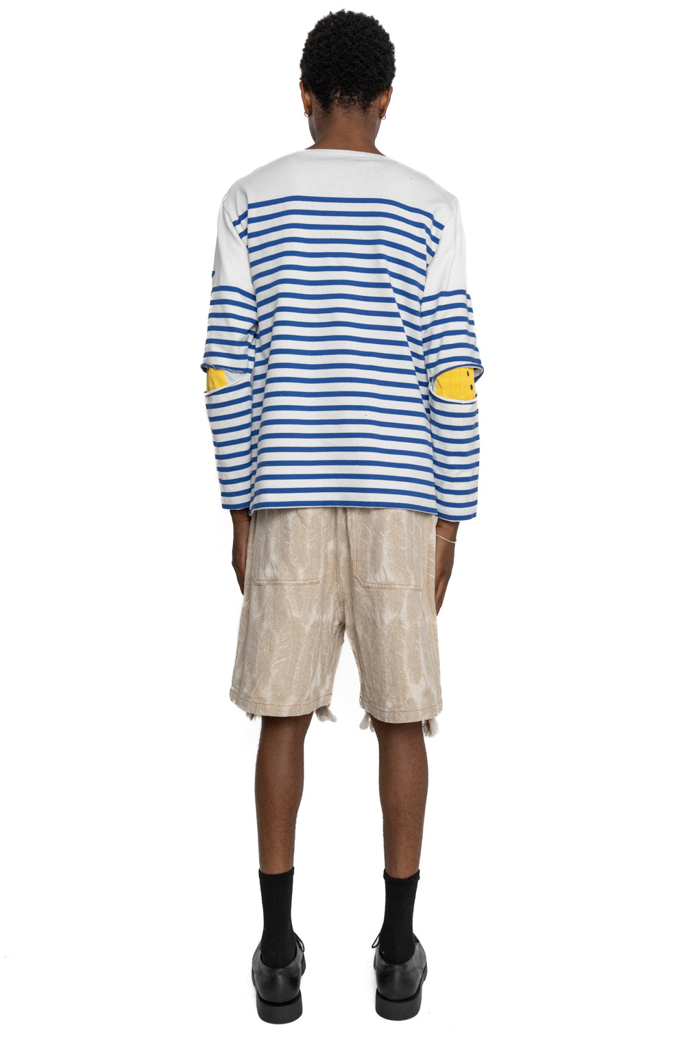 12oz MAGPIE Denim W-Knee EASY Shorts