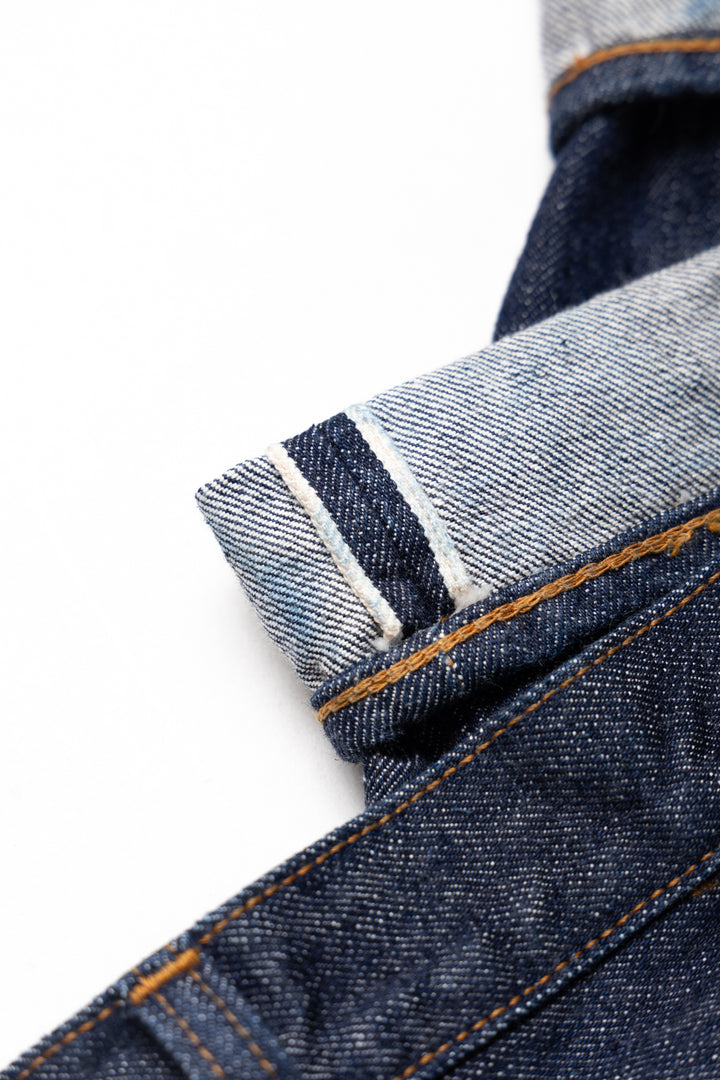 OrSlow Super Dad Jeans 66 Standard Denim - One Wash (Blue in