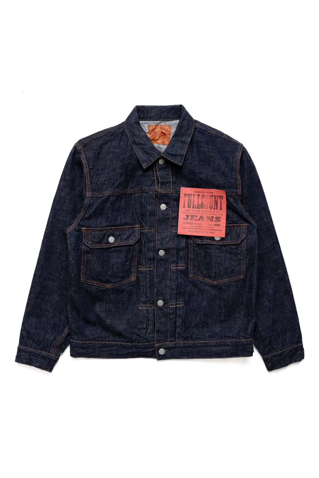 Fullcount 2102W Double Flap Pocket Denim Jacket – BLUE IN GREEN SOHO