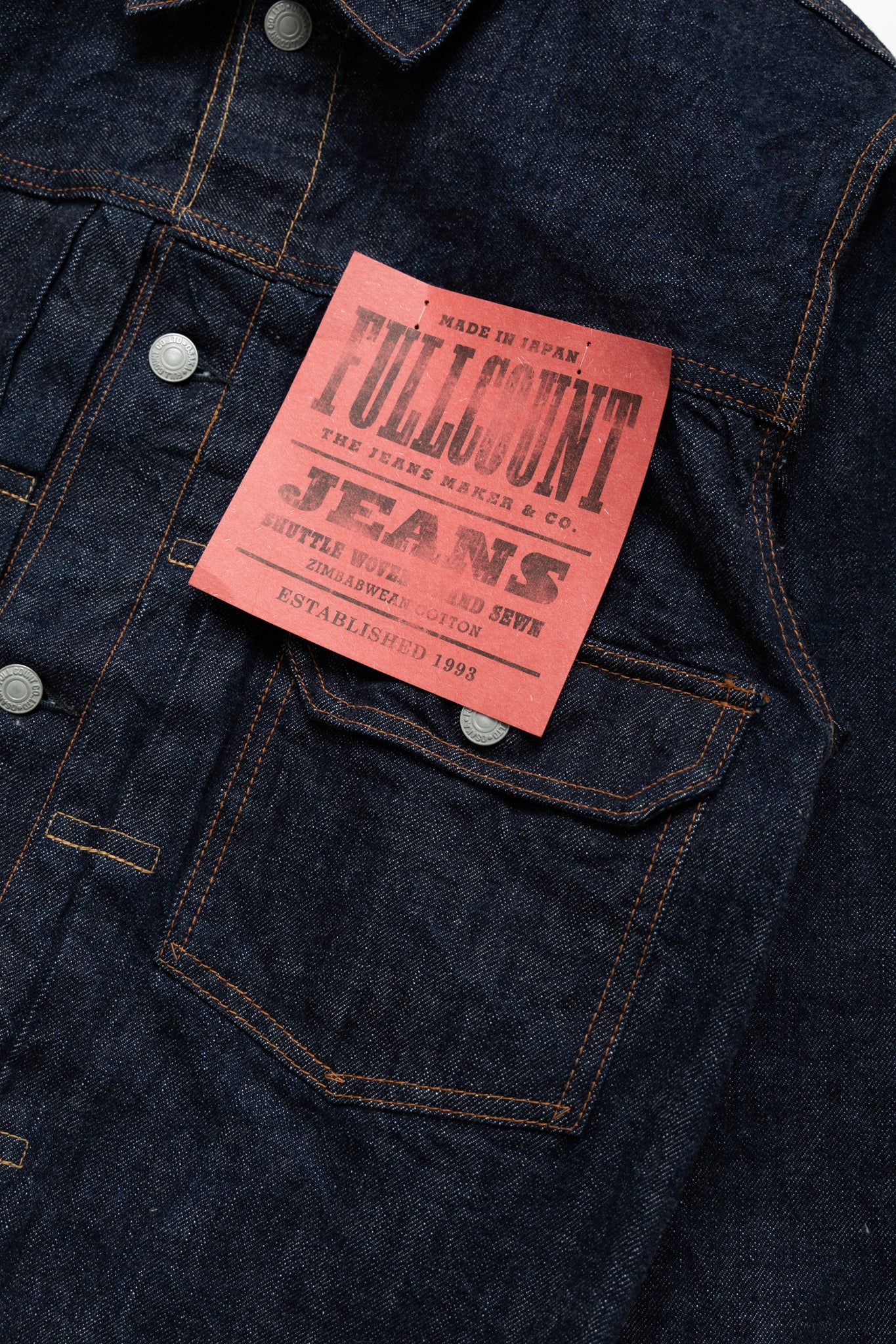 2102W Double Flap Pocket Denim Jacket